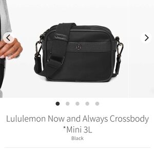 Lululemon Now and Always Crossbody *Mini 3L